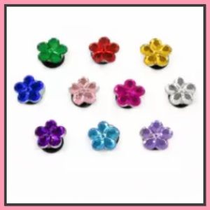 🌺New🌺 “Flower Crystal” Croc Shoe/ Bracelet Charms 🌺